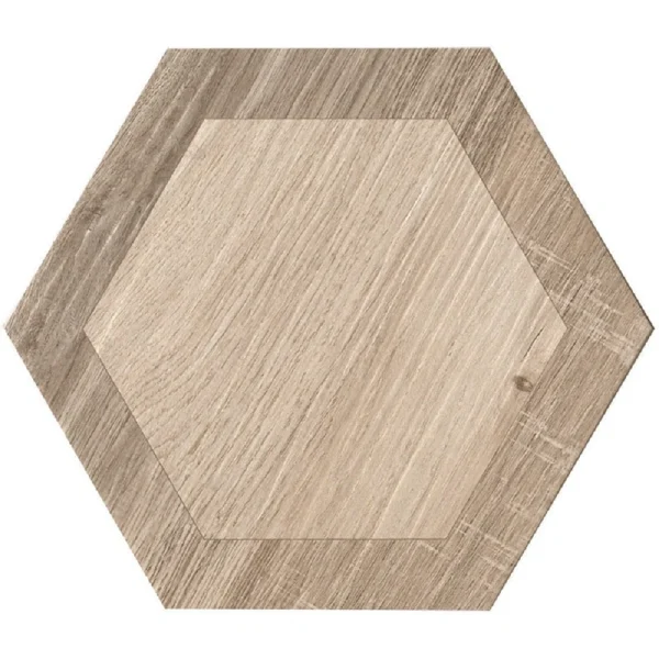 Apollo Tile (Sample) Woodnote Light Brown 9-in x 9-in Matte Porcelain Patterned Floor and Wall Tile