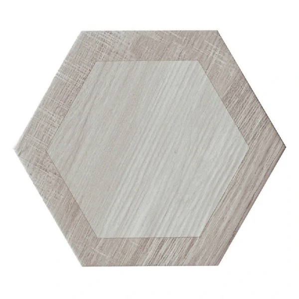 Apollo Tile (Sample) Woodnote Mink Gray 9-in x 9-in Matte Porcelain Patterned Floor and Wall Tile