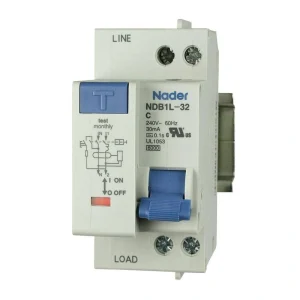 ASI 6 Amp 240-Volt AC 1 Pole GFCI Circuit Breaker DIN Rail Mount