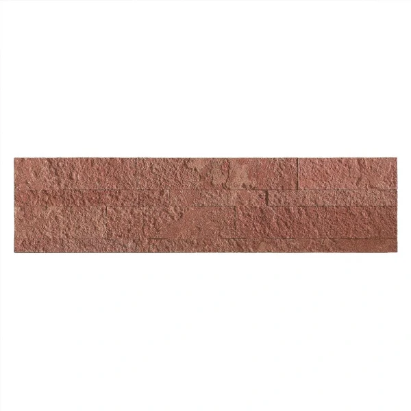 Aspect by ACP Aspect 5.9″ x 23.6″ Autumn Sandstone Peel & Stick Stone Backsplash Tile