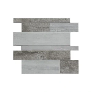 Aspect by ACP Aspect Collage 12″ x 12″ Mixed Gray Corridor Peel & Stick Vinyl Backsplash Tile