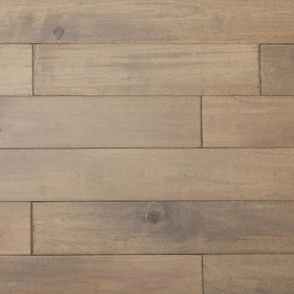 ASPEN FLOORING Oakcrest Caucho Wood 3/4 in. T x 4.5 in. W Light Distressed Solid Hardwood Flooring (21.82 sqft/case)