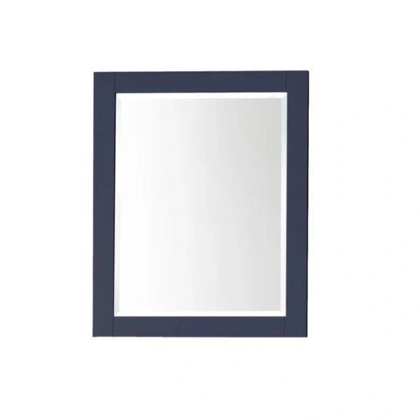 Avanity 24-in x 30-in Surface Mount Navy Blue Mirrored Soft Close Medicine Cabinet
