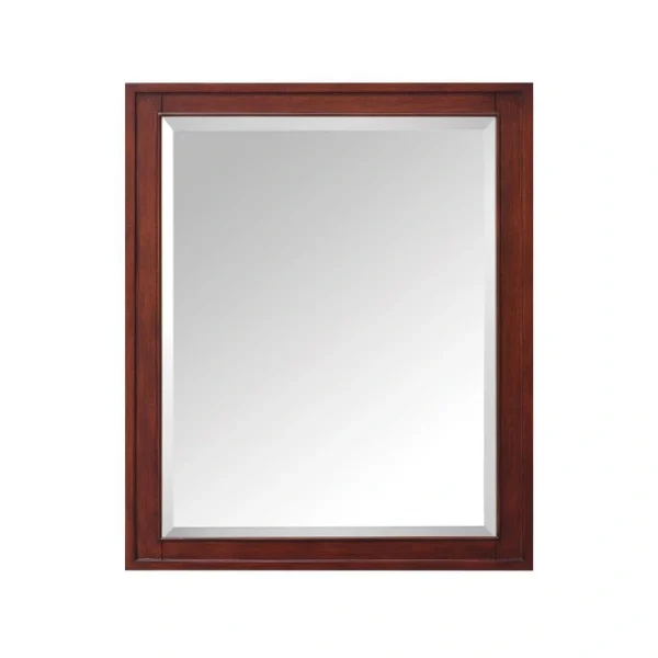 Avanity Madison 28-in x 36-in Surface Mount Tobacco Mirrored Soft Close Medicine Cabinet