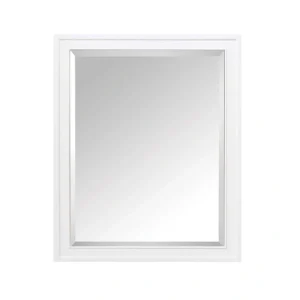 Avanity Madison 28-in x 36-in Surface Mount White Mirrored Soft Close Medicine Cabinet