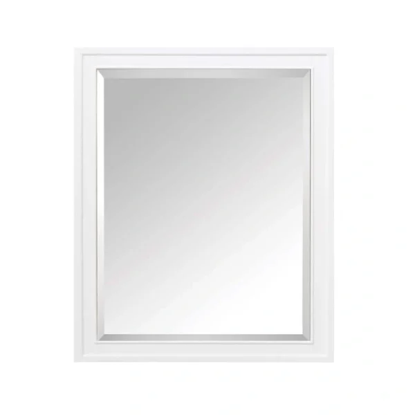 Avanity Madison 28-in x 36-in Surface Mount White Mirrored Soft Close Medicine Cabinet