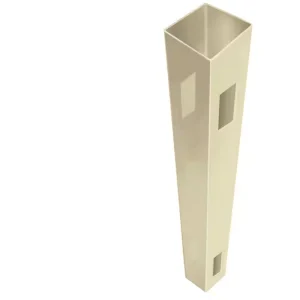Barrette Outdoor Living 5 in. x 5 in. x 7 ft. Sand Vinyl Fence Line Post (B)