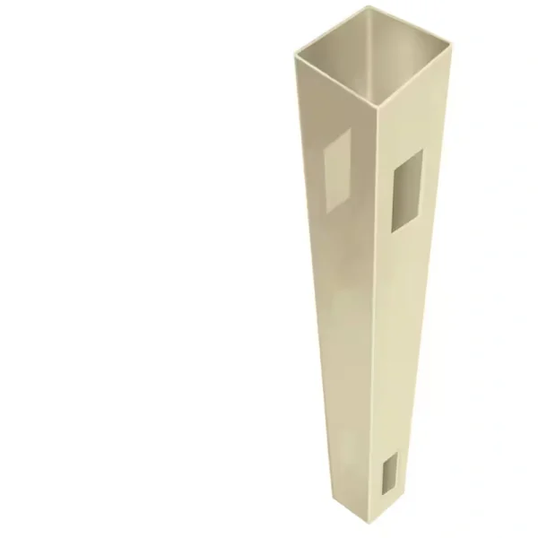 Barrette Outdoor Living 5 in. x 5 in. x 7 ft. Sand Vinyl Fence Line Post (B)