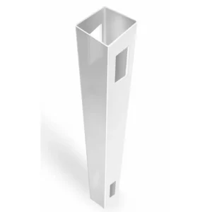 Barrette Outdoor Living 5 in. x 5 in. x 8-1/2 ft. White Vinyl Fence Line Post