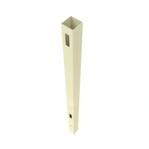 Barrette Outdoor Living 5 in. x 5 in. x 8.5 ft. Sand Vinyl Fence End Post