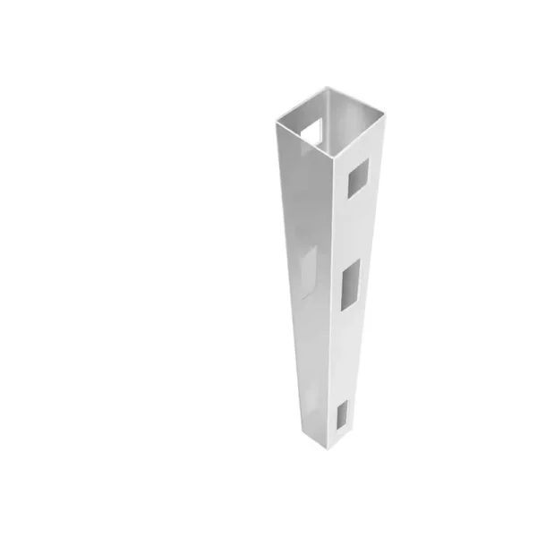 Barrette Outdoor Living Anderson 5 in. x 5 in. x 9 ft. White Vinyl Fence Line Post