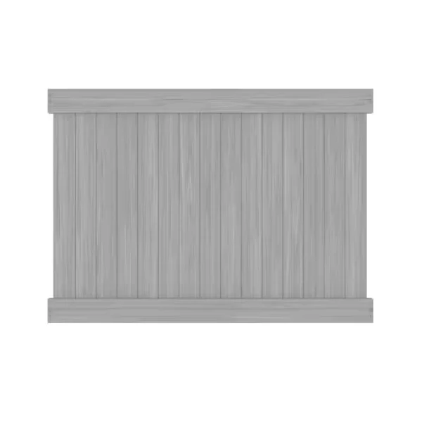 Barrette Outdoor Living Bryce 6 ft. x 8 ft. Driftwood Gray Vinyl Privacy Fence Panel