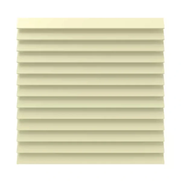 Barrette Outdoor Living Louvered 6 ft. x 6 ft. Sand Vinyl Fence Panel