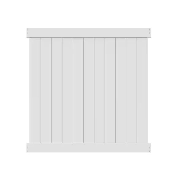 Barrette Outdoor Living Washington 6 ft. H x 6 ft. W Vinyl Privacy Fence Panel (Unassembled)