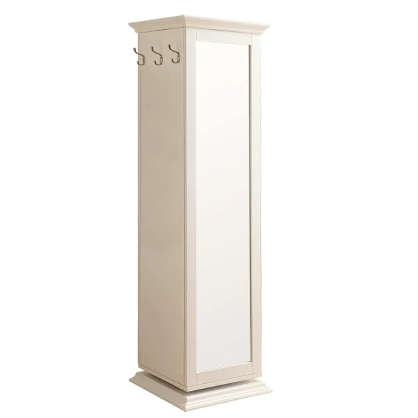 Benzara White Accent Chest