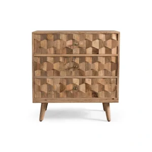 Best Selling Home Decor Brown 3-Drawer Chest