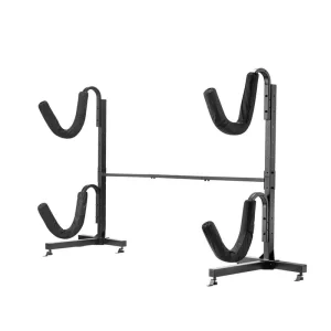 Black 2- Kayak Freestanding Storage Rack T726937280