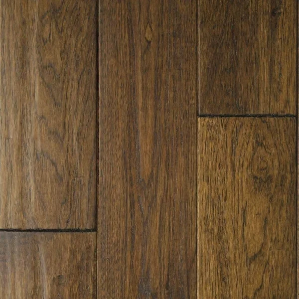 Blue Ridge Hardwood Flooring Sable Hickory 3/4 in. T x 4 in. W Hand Scraped Solid Hardwood Flooring (16 sq. ft./Case)