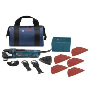 Bosch 4 Amp Corded StarlockPlus Oscillating Multi-Tool Kit (32-Piece)