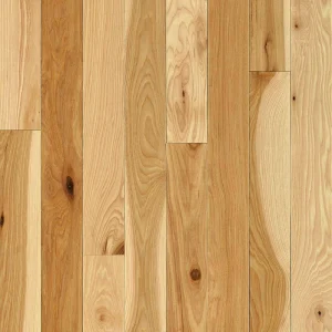 Bruce American Treasure Country Natural Hickory 3/4 in. T x 3-1/4 in. W Smooth Solid Hardwood Flooring (22 sq.ft./ctn)