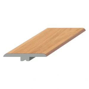 Bruce Forest Rain Natural Hickory 0.375-in T x 2-in W x 94-in L Wood Veneer with Vinyl Core T-moulding