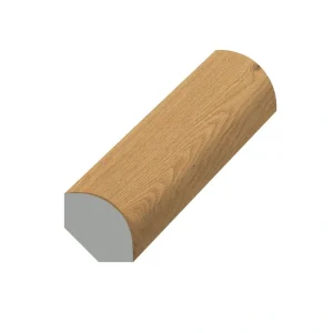 Bruce Forest Rain Tranquil Warmth 0.875-in T x 0.875-in W x 94-in L Wood Veneer with Vinyl Core Quarter Round