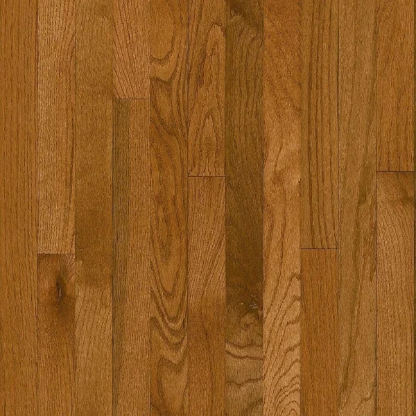 Bruce Plano Gunstock Oak 3/4 in. T x 2-1/4 in. W Smooth Solid Hardwood Flooring (20 sq.ft./ctn)