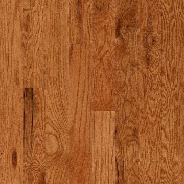 Bruce Plano Gunstock Oak 3/4 in. T x 3-1/4 in. W Smooth Solid Hardwood Flooring (22 sq.ft./ctn)