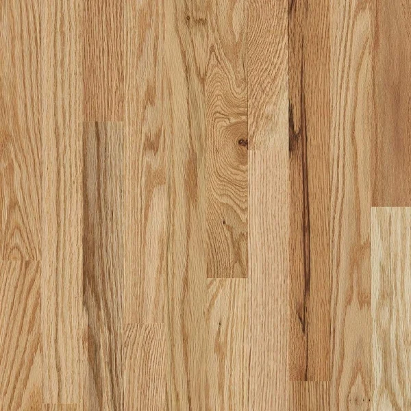 Bruce Plano Low Gloss Country Natural Oak 3/4 in. T x 3-1/4 in. W Smooth Solid Hardwood Flooring (22 sq.ft./ctn)