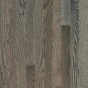 Bruce Plano Low Gloss Gray Oak 3/4 in. T x 3-1/4 in. W Smooth Solid Hardwood Flooring (22 sq.ft./ctn)