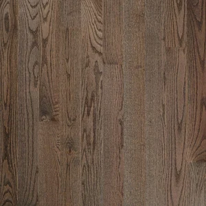 Bruce Plano Low Gloss Gray Oak 3/4 in. T x 4 in. W Smooth Solid Hardwood Flooring (18.5 sq.ft./ctn)