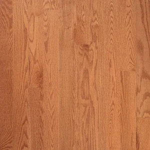 Bruce Plano Low Gloss Gunstock Oak 3/4 in. T x 5 in. W Smooth Solid Hardwood Flooring (23.5 sq.ft./ctn)