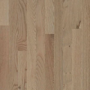 Bruce Plano Low Gloss Taupe Oak 3/4 in. T x 3-1/4 in. W Smooth Solid Hardwood Flooring (22 sq.ft./ctn)