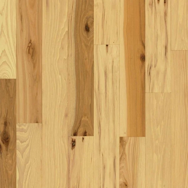 Bruce Plano Natural Hickory 3/4 in. T x 2-1/4 in. W Smooth Solid Hardwood Flooring (20 sq.ft./ctn)