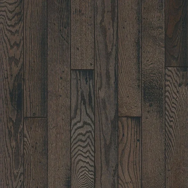 Bruce Revolutionary Rustics Rustic Tone Gray Oak 3/4 in. T x 3-1/4 in. W Distressed Solid Hardwood Flooring (22 sq.ft./ctn)