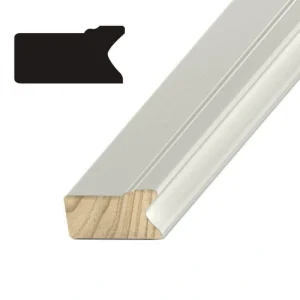 Builders Choice OP 618 13/16 in. x 1-1/2 in. Treated Primed Finger-Jointed Pine Stucco Molding