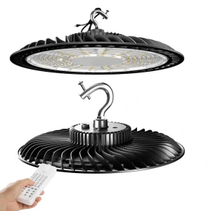bulbeats Smart 250 LED High Bay light with motion sensor 35000lm UFO High Bay Light AC100-277V High bay led light-2Pack