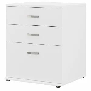 Bush Business Furniture Universal Storage 28.3464-in W x 33.9763-in H Wood Composite White Freestanding Utility Storage Cabinet T726925139