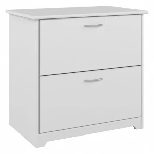 Bush Furniture Cabot White 2-Drawer 31.26-in File Cabinet