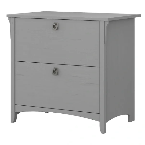 Bush Furniture Salinas Cape Cod Gray 2-Drawer 31.73-in File Cabinet