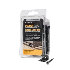 CAMO Starter Clip 1.5-in 305 Stainless Steel Hidden Deck Fastener 30-sq ft (25-Pack)