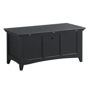 Carolina Cottage Antique/Black Asian Hardwood 1-Drawer Accent Chest