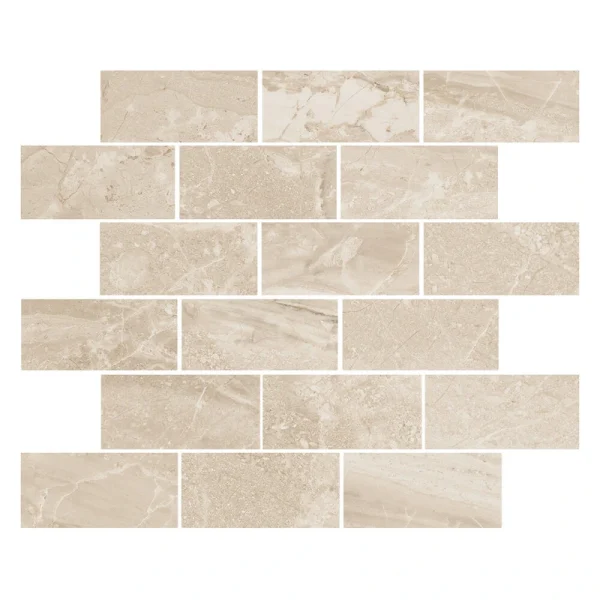 CasaMia Daino Reale Beige 12 x 12 Porcelain Mosaic Tile