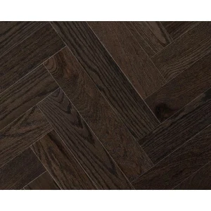 CENTURY FLOORING Charcoal Oak Solid Hardwood Flooring Herringbone 3/4 in. Thick x 3.25 in. W x 16.25 in. L Fixed Length (16.50sq. ft.)