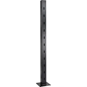 CityPost Deck to Stair Corner Post 2-in x 0.08-in x 3-1/2-ft Black Deck Corner Post