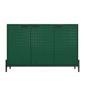 Clihome 15.67-in W x 31.5-in H Mdf Green Freestanding Utility Storage Cabinet T726925001