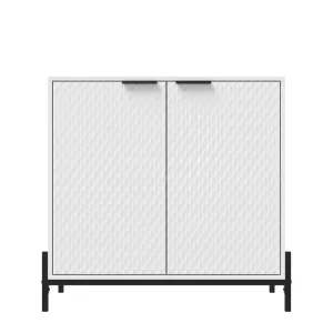 Clihome 15.67-in W x 31.5-in H Mdf White Freestanding Utility Storage Cabinet T726925002
