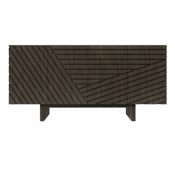 Clihome 15.75-in W x 30.71-in H Mdf Brown Freestanding Utility Storage Cabinet T726924987
