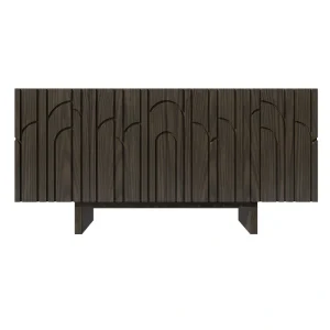 Clihome 15.75-in W x 30.71-in H Mdf Brown Freestanding Utility Storage Cabinet T726924998