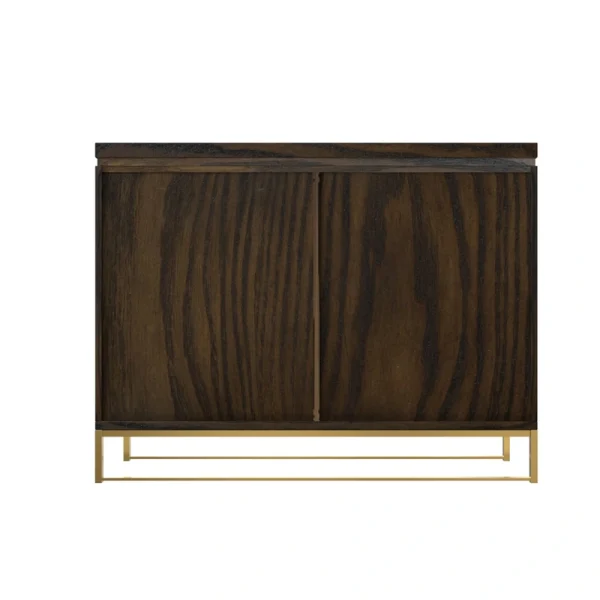 Clihome 15.75-in W x 31.5-in H Mdf Brown Freestanding Utility Storage Cabinet T726925016